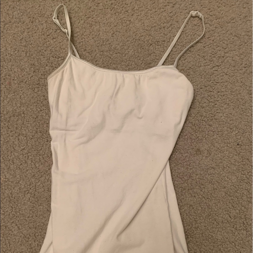 White camisole from aeropostal!